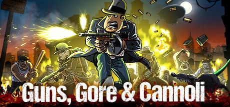 Guns, Gore & Cannoli 1 & 2 box art for Nintendo Switch